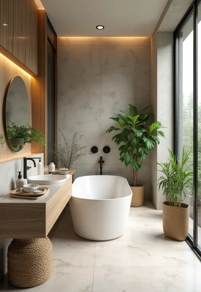 29 Ensuite Bathroom Ideas That Feel Like a Luxury Hotel Retreat 137 29 Ensuite Bathroom Ideas That Feel Like a Luxury Hotel Retreat - 21. Sustainable Choices