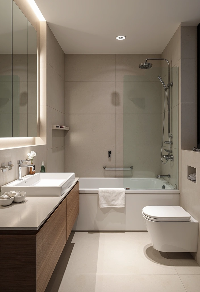 29 Ensuite Bathroom Ideas That Feel Like a Luxury Hotel Retreat 144 29 Ensuite Bathroom Ideas That Feel Like a Luxury Hotel Retreat - 22. Monochromatic Palettes