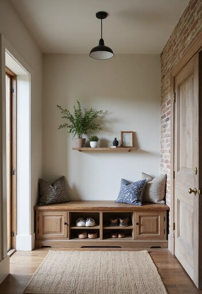 29 Entryway Wall Ideas Guests Will Notice The Moment They Walk In 121 29 Entryway Wall Ideas Guests Will Notice The Moment They Walk In - 19. Multi-Purpose Furniture