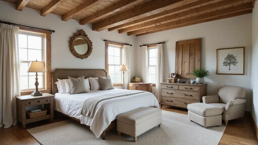 29 Farmhouse Bedroom Ideas With Rustic Cozy Vibes