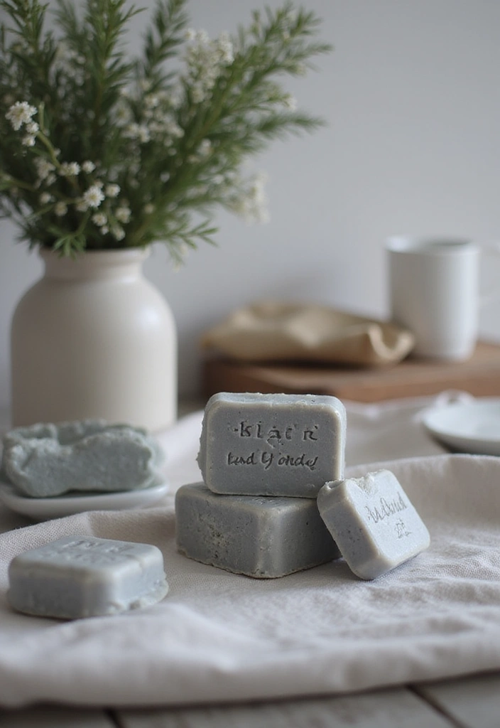 29 Grey Bathroom Ideas For a Calm Modern Look 172 29 Grey Bathroom Ideas For a Calm Modern Look - 26. Grey Artisanal Soaps