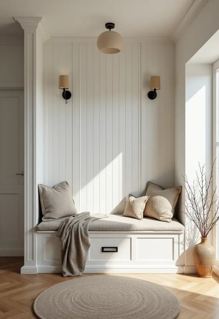 29 Hallway Storage Ideas To Turn Tight Spaces Into Smart Zones 85 29 Hallway Storage Ideas To Turn Tight Spaces Into Smart Zones - 13. Under-Bench Storage