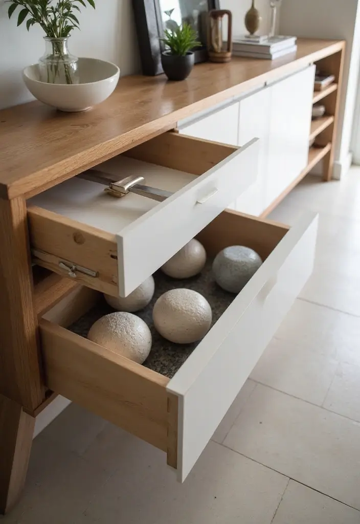 29 Hallway Storage Ideas To Turn Tight Spaces Into Smart Zones 104 29 Hallway Storage Ideas To Turn Tight Spaces Into Smart Zones - 16. Slide-Out Drawers