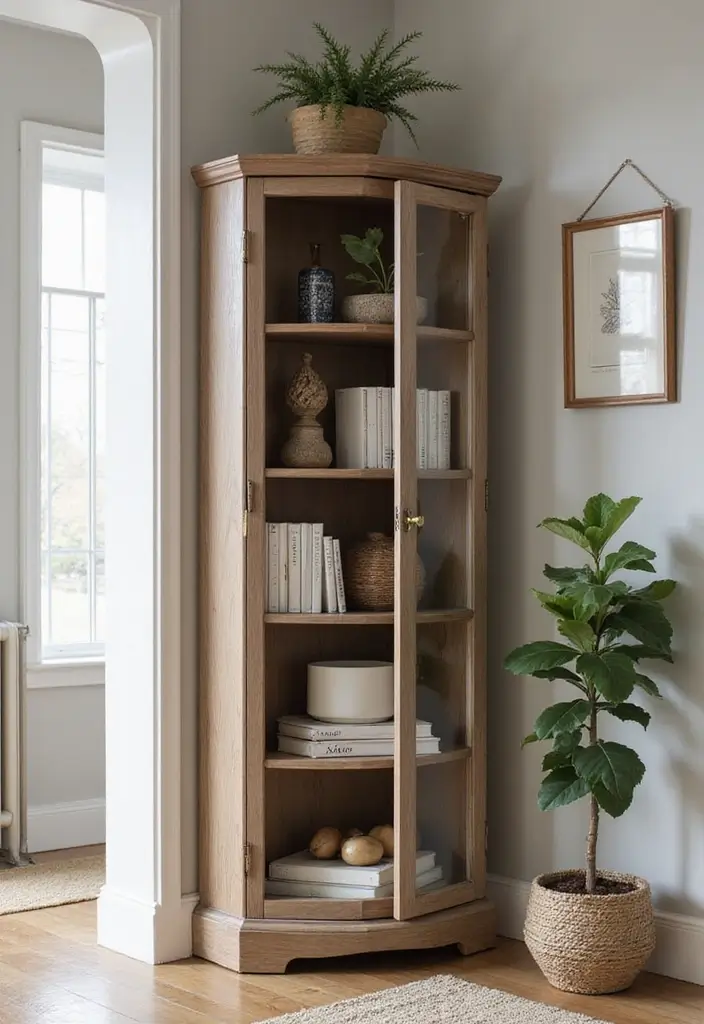 29 Hallway Storage Ideas To Turn Tight Spaces Into Smart Zones 118 29 Hallway Storage Ideas To Turn Tight Spaces Into Smart Zones - 18. Corner Cabinets