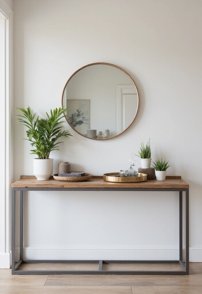 29 Hallway Storage Ideas To Turn Tight Spaces Into Smart Zones 8 29 Hallway Storage Ideas To Turn Tight Spaces Into Smart Zones - 2. Slim Console Tables