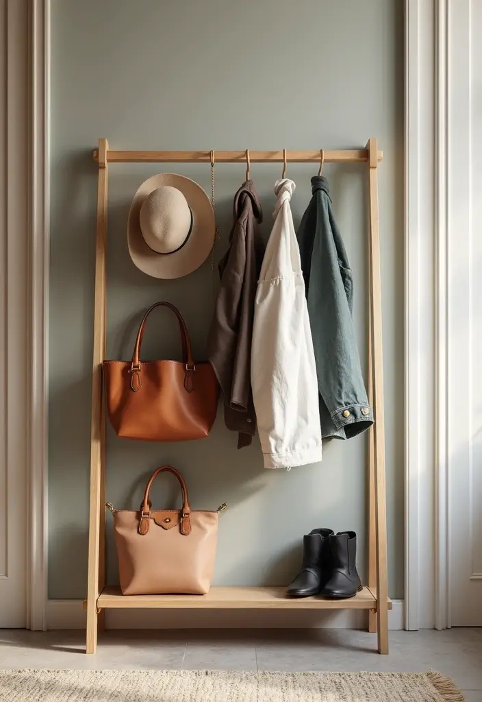 29 Hallway Storage Ideas To Turn Tight Spaces Into Smart Zones 163 29 Hallway Storage Ideas To Turn Tight Spaces Into Smart Zones - 25. Stylish Hanger Racks