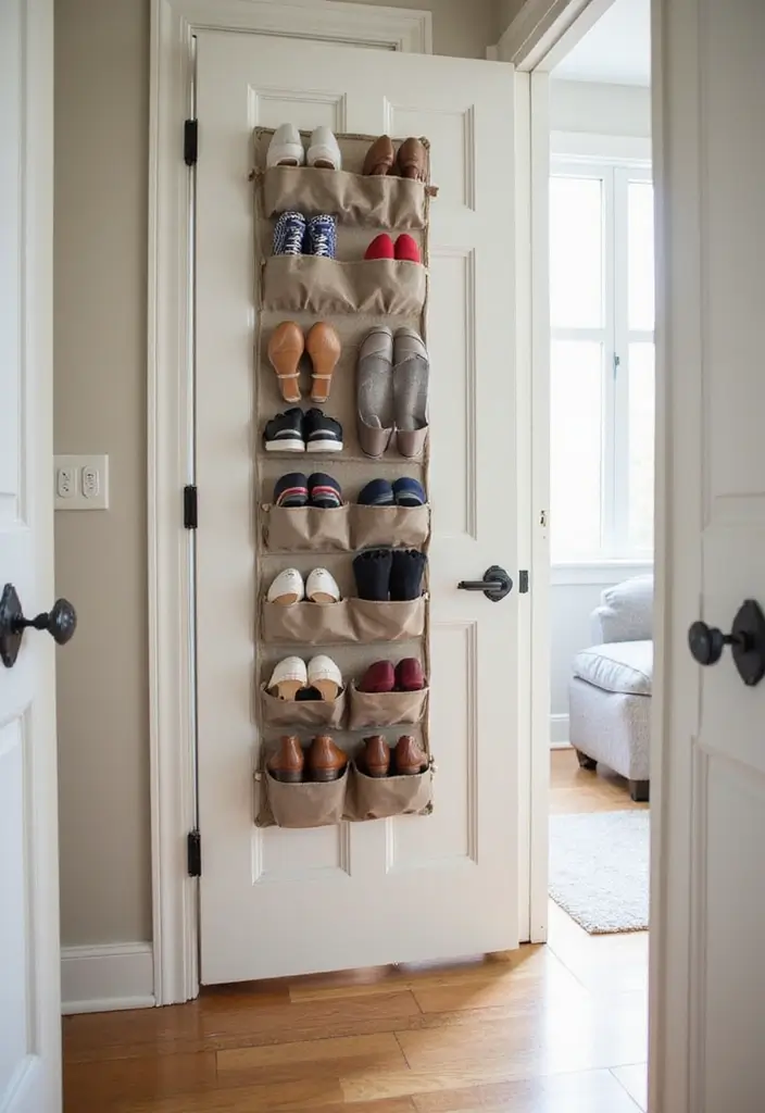29 Hallway Storage Ideas To Turn Tight Spaces Into Smart Zones 15 29 Hallway Storage Ideas To Turn Tight Spaces Into Smart Zones - 3. Over-the-Door Organizers