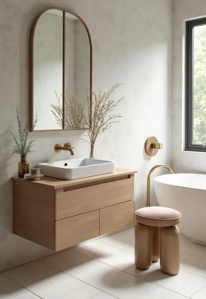 29 Smart Storage Ideas For Small Bathrooms You’ll Actually Use 93 29 Smart Storage Ideas For Small Bathrooms You’ll Actually Use - 15. Multi-Functional Furniture