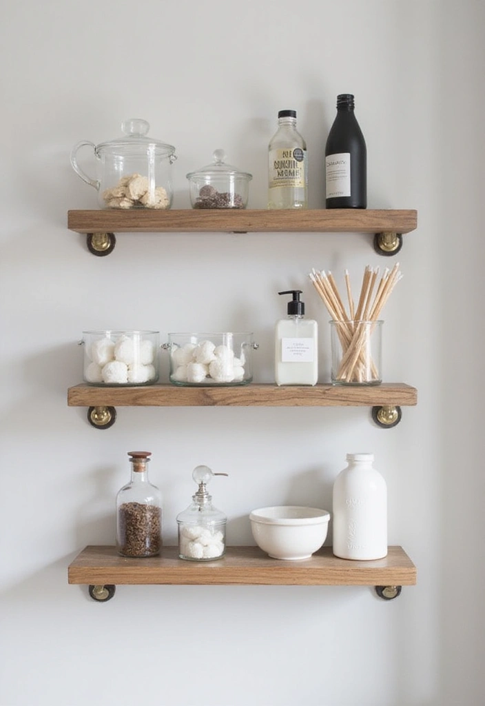 29 Smart Storage Ideas For Small Bathrooms You’ll Actually Use 112 29 Smart Storage Ideas For Small Bathrooms You’ll Actually Use - 18. Clear Bathroom Containers