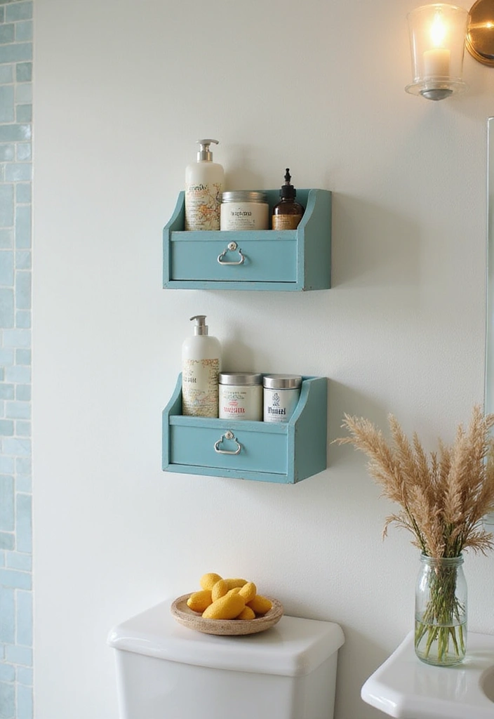 29 Smart Storage Ideas For Small Bathrooms You’ll Actually Use 157 29 Smart Storage Ideas For Small Bathrooms You’ll Actually Use - 25. Decorative Wall Bins