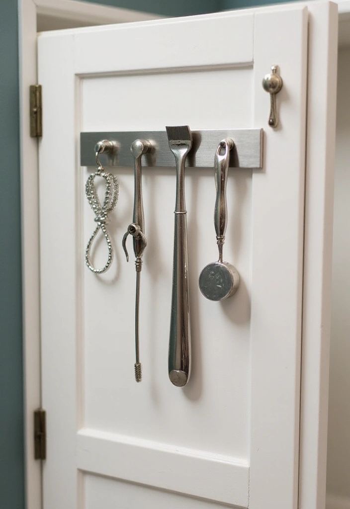 29 Smart Storage Ideas For Small Bathrooms You’ll Actually Use 22 29 Smart Storage Ideas For Small Bathrooms You’ll Actually Use - 4. Magnetic Strips for Small Items