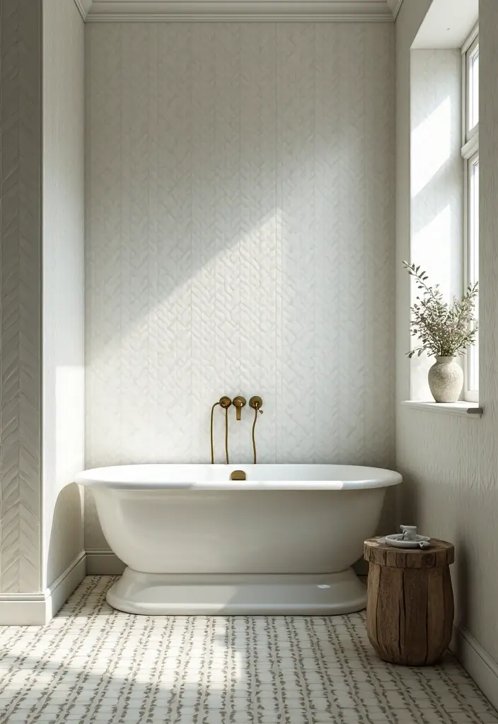 29 Tile Bathroom Ideas That Transform Any Space 84 29 Tile Bathroom Ideas That Transform Any Space - 14. Timeless Beveled Tiles
