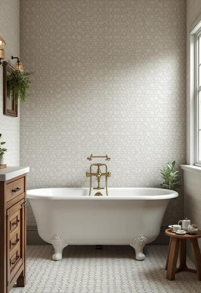 29 Tile Bathroom Ideas That Transform Any Space 180 29 Tile Bathroom Ideas That Transform Any Space - 28. Practical Yet Stylish Hex Tiles