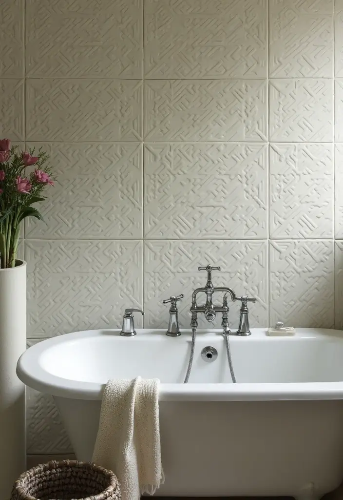 29 Tile Bathroom Ideas That Transform Any Space 41 29 Tile Bathroom Ideas That Transform Any Space - 7. Handmade Glazed Tiles