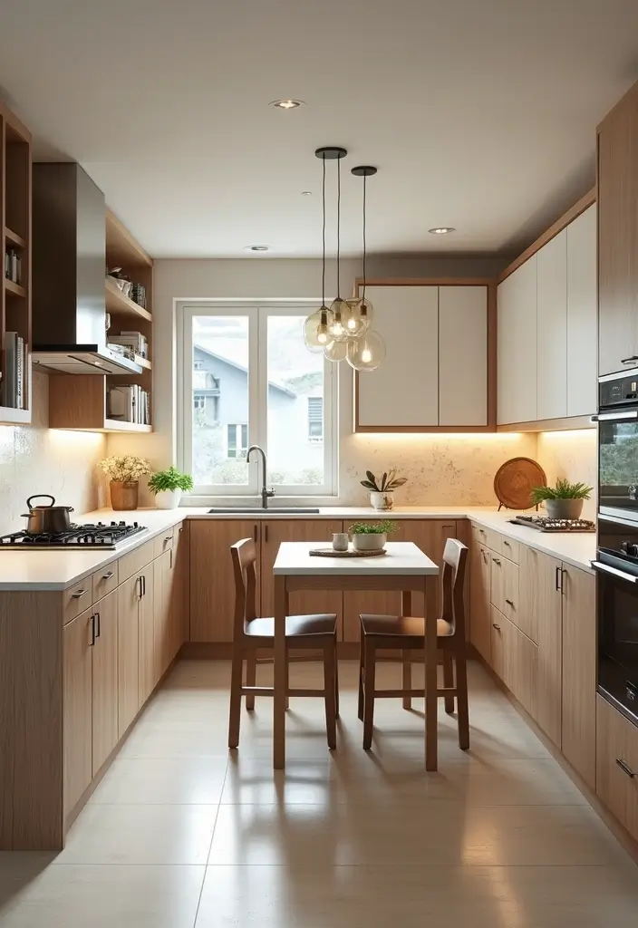 29 Very Small Kitchen Layout Ideas That Actually Work 1 29 Very Small Kitchen Layout Ideas That Actually Work - 1. The U-Shaped Wonder