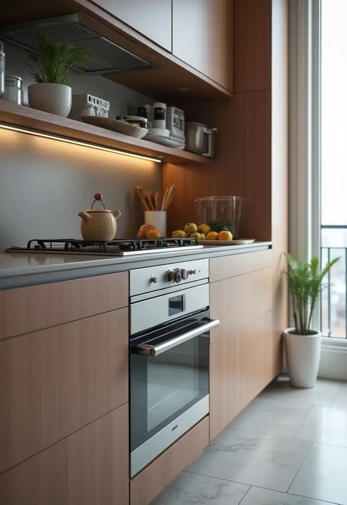 29 Very Small Kitchen Layout Ideas That Actually Work 62 29 Very Small Kitchen Layout Ideas That Actually Work - 10. Smart Appliance Integration