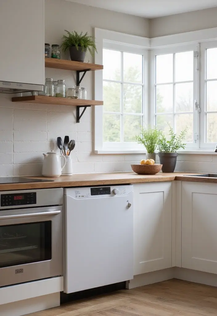 29 Very Small Kitchen Layout Ideas That Actually Work 132 29 Very Small Kitchen Layout Ideas That Actually Work - 20. Under-Counter Appliances