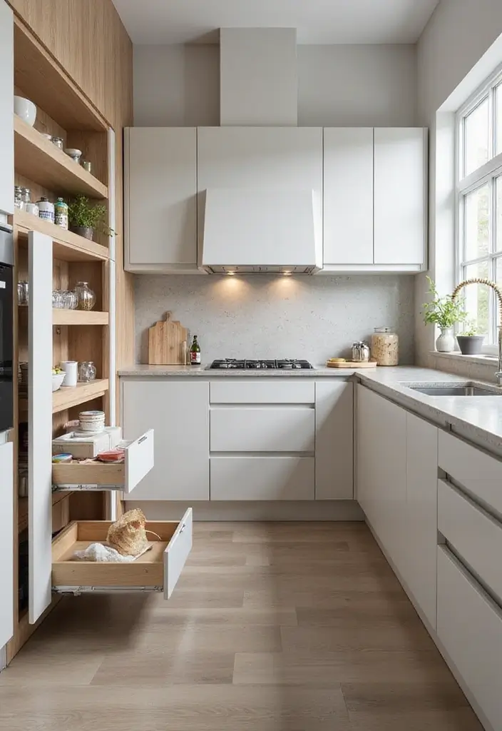 29 Very Small Kitchen Layout Ideas That Actually Work 167 29 Very Small Kitchen Layout Ideas That Actually Work - 25. Innovative Cabinets