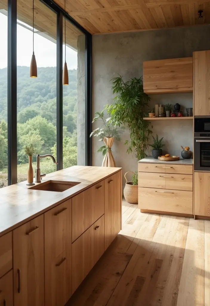 29 Very Small Kitchen Layout Ideas That Actually Work 195 29 Very Small Kitchen Layout Ideas That Actually Work - 29. Sustainable Materials
