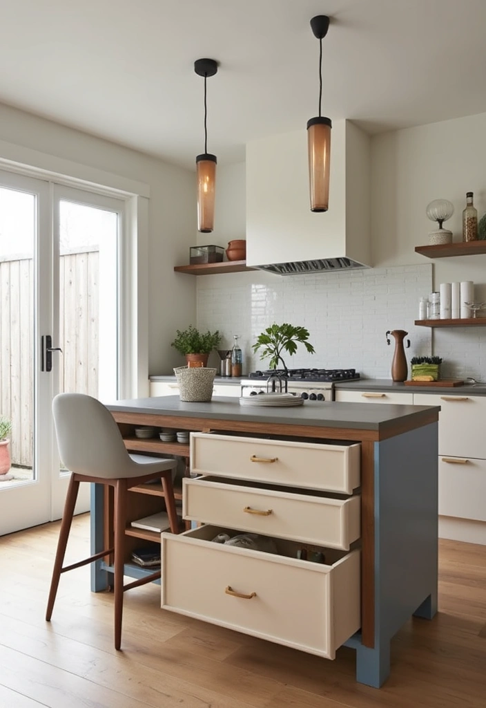 29 Very Small Kitchen Layout Ideas That Actually Work 29 29 Very Small Kitchen Layout Ideas That Actually Work - 5. Multi-Functional Islands