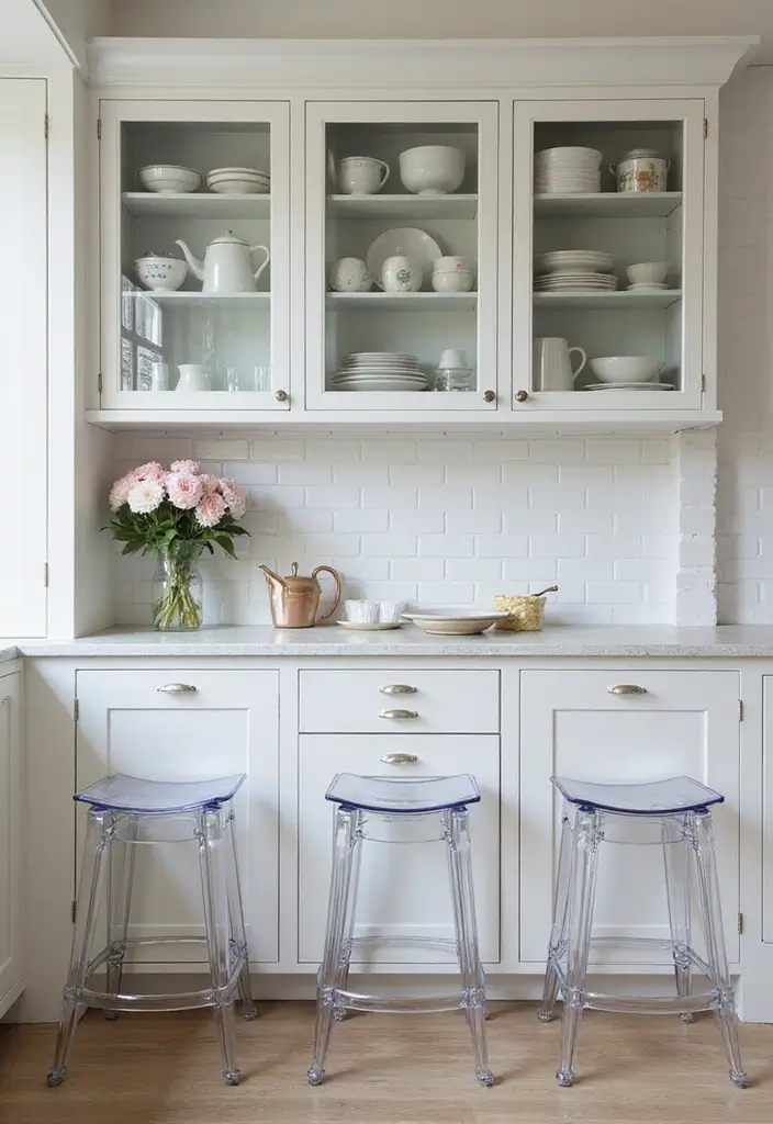 29 Very Small Kitchen Layout Ideas That Actually Work 55 29 Very Small Kitchen Layout Ideas That Actually Work - 9. Transparent Elements