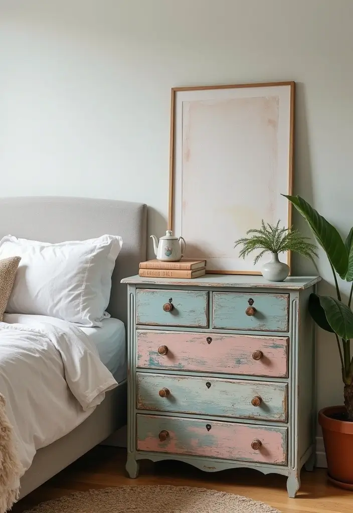 30+ Bedroom Storage Ideas To Declutter And Refresh Your Space 106 30+ Bedroom Storage Ideas To Declutter And Refresh Your Space - 16. Upcycled Furniture