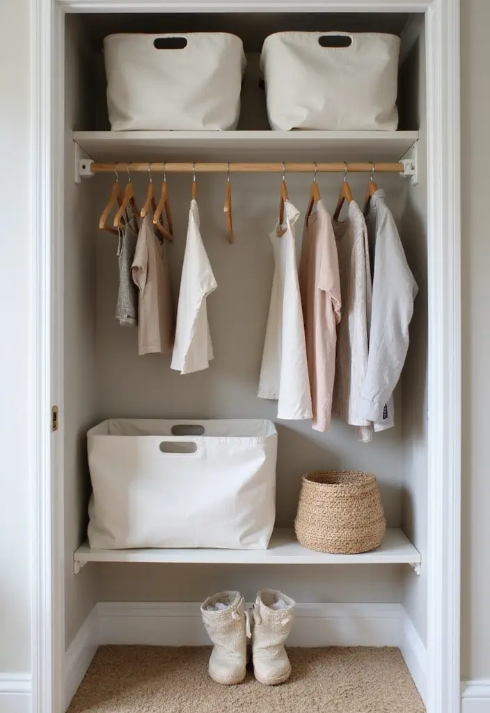 30+ Bedroom Storage Ideas To Declutter And Refresh Your Space 29 30+ Bedroom Storage Ideas To Declutter And Refresh Your Space - 5. Sustainable Closet Organizers
