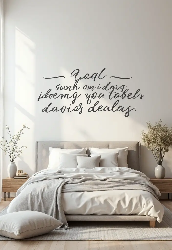30+ Bedroom Wall Ideas For A Relaxing Modern Retreat 106 30+ Bedroom Wall Ideas For A Relaxing Modern Retreat - 16. Customized Wall Stickers