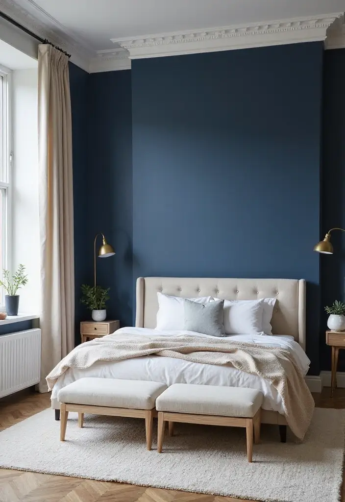30+ Bedroom Wall Ideas For A Relaxing Modern Retreat 8 30+ Bedroom Wall Ideas For A Relaxing Modern Retreat - 2. Bold Accent Walls