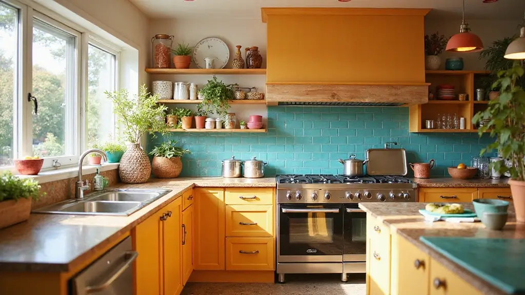 30+ Colorful Kitchen Ideas To Brighten Your Home Instantly