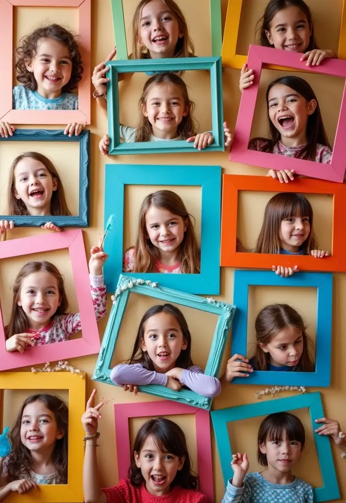 30+ Family Picture Wall Ideas That Tell Your Story Beautifully 145 30+ Family Picture Wall Ideas That Tell Your Story Beautifully - 23. Fun Photo Booth Style