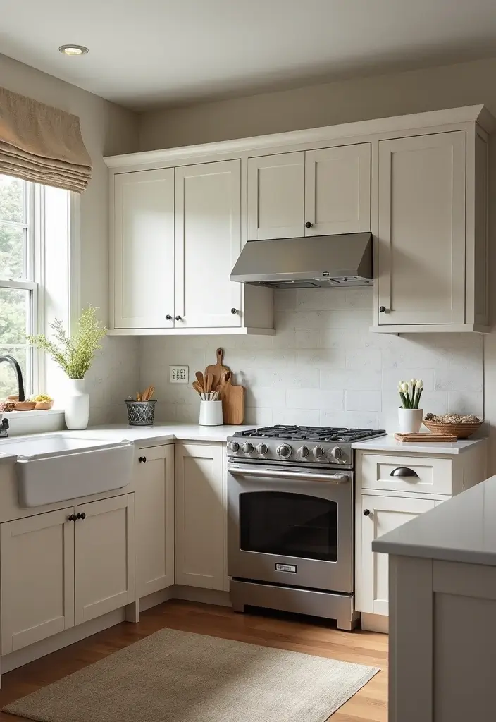 30+ L Shaped Kitchen Ideas That Maximize Corners and Functionality 66 30+ L Shaped Kitchen Ideas That Maximize Corners and Functionality - 14. Custom Cabinetry