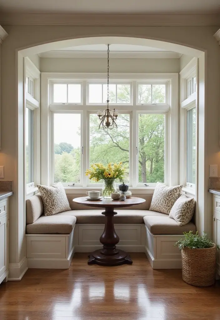 30+ L Shaped Kitchen Ideas That Maximize Corners and Functionality 124 30+ L Shaped Kitchen Ideas That Maximize Corners and Functionality - 24. Breakfast Nooks