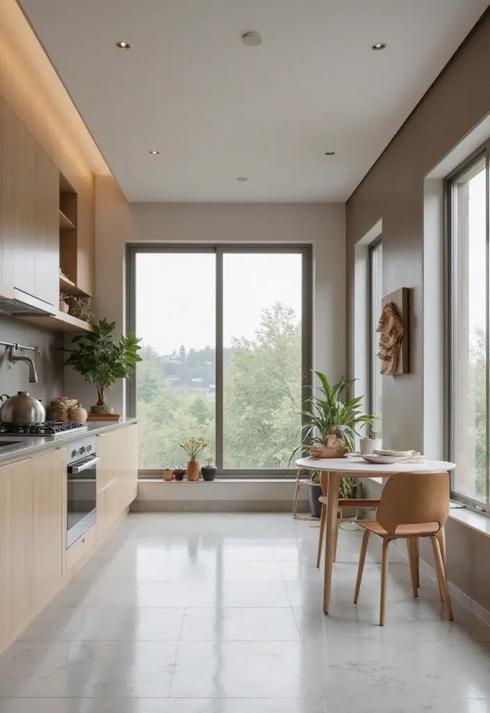 30+ L Shaped Kitchen Ideas That Maximize Corners and Functionality 131 30+ L Shaped Kitchen Ideas That Maximize Corners and Functionality - 25. Clear Lines and Shapes