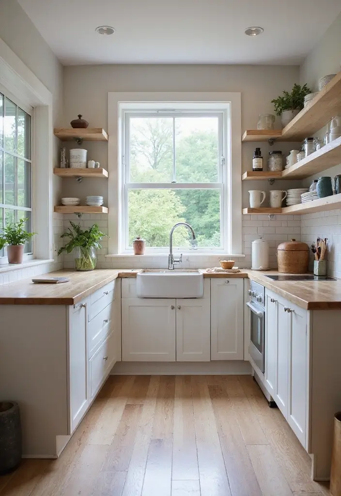 30+ L Shaped Kitchen Ideas That Maximize Corners and Functionality 41 30+ L Shaped Kitchen Ideas That Maximize Corners and Functionality - 9. Dual Functionality