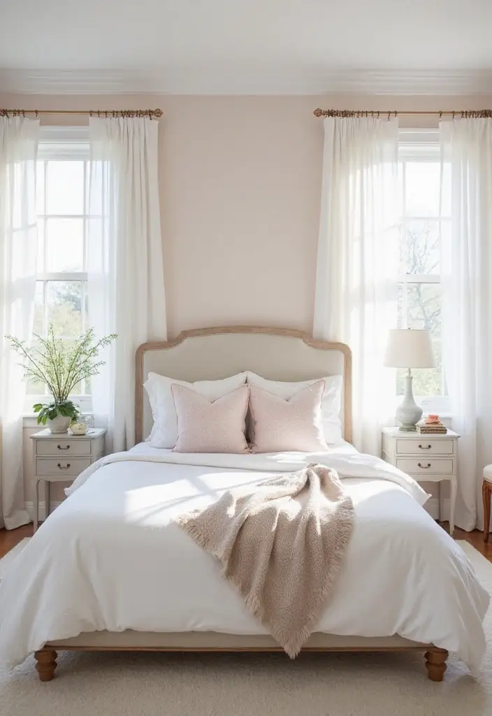 30+ Light Bedroom Ideas For Airy Open Spaces 1 30+ Light Bedroom Ideas For Airy Open Spaces - 1. Soft Pastel Palette