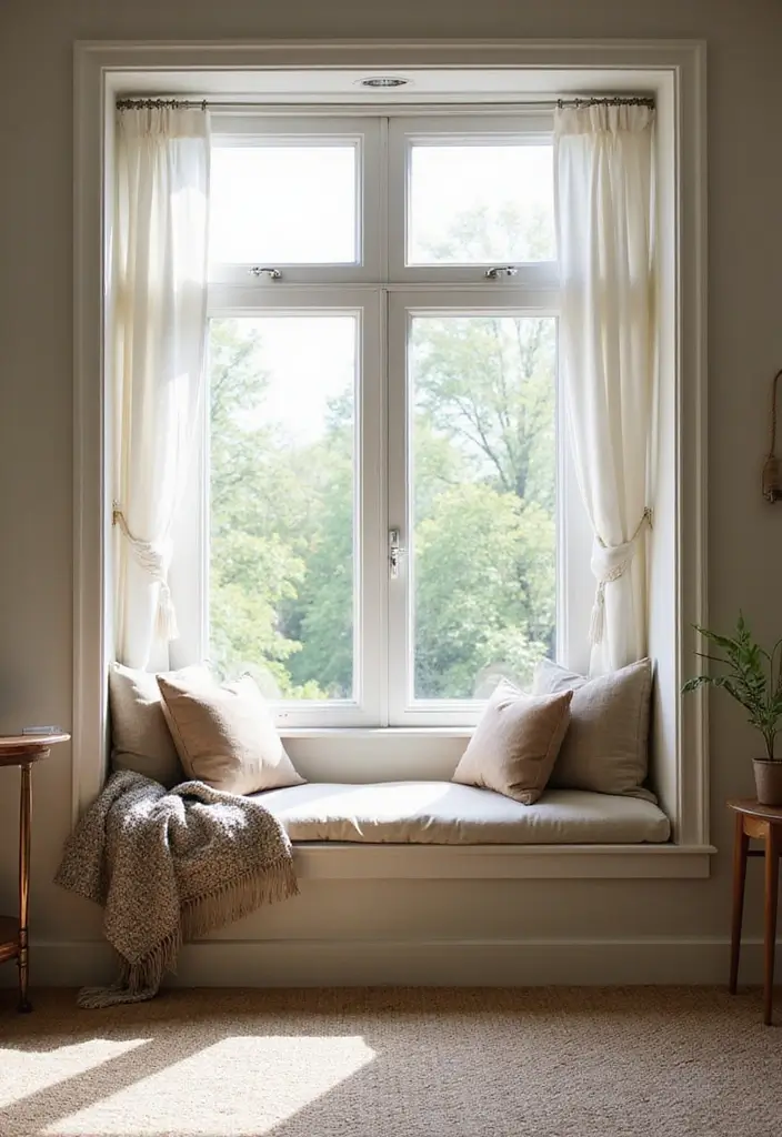 30+ Light Bedroom Ideas For Airy Open Spaces 132 30+ Light Bedroom Ideas For Airy Open Spaces - 20. Window Seats