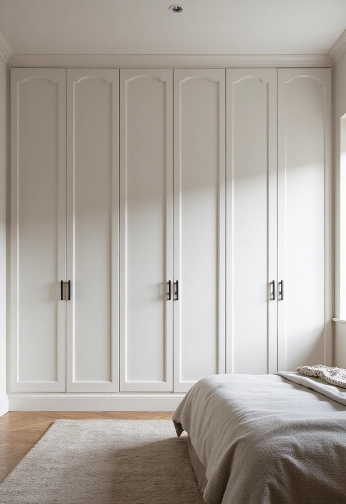 30+ Light Bedroom Ideas For Airy Open Spaces 146 30+ Light Bedroom Ideas For Airy Open Spaces - 22. Built-in Wardrobes