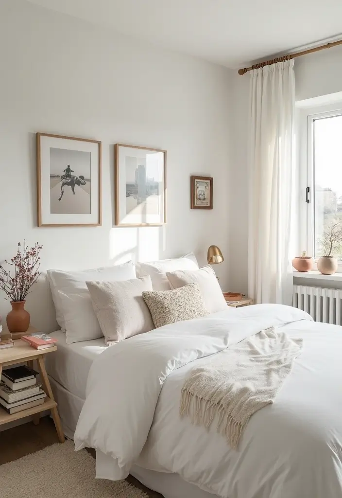 30+ Light Bedroom Ideas For Airy Open Spaces 188 30+ Light Bedroom Ideas For Airy Open Spaces - 28. Personal Touches