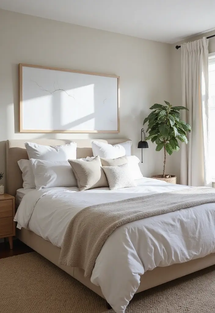 30+ Light Bedroom Ideas For Airy Open Spaces 202 30+ Light Bedroom Ideas For Airy Open Spaces - 30. Comfort Meets Style