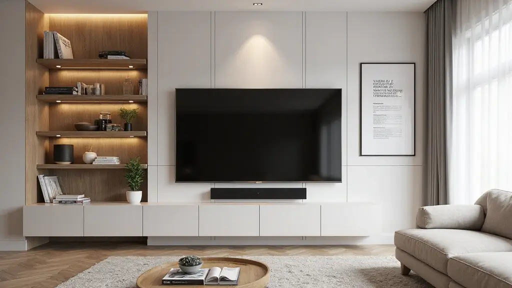 30+ Living Room TV Wall Ideas For A Designer-Look Makeover