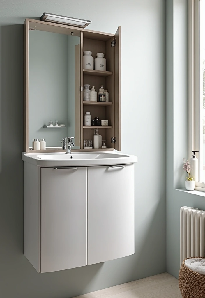 30 Medicine Storage Ideas for Safe and Stylish Home Organization 16. Wall Mounted Medicine Cabinet