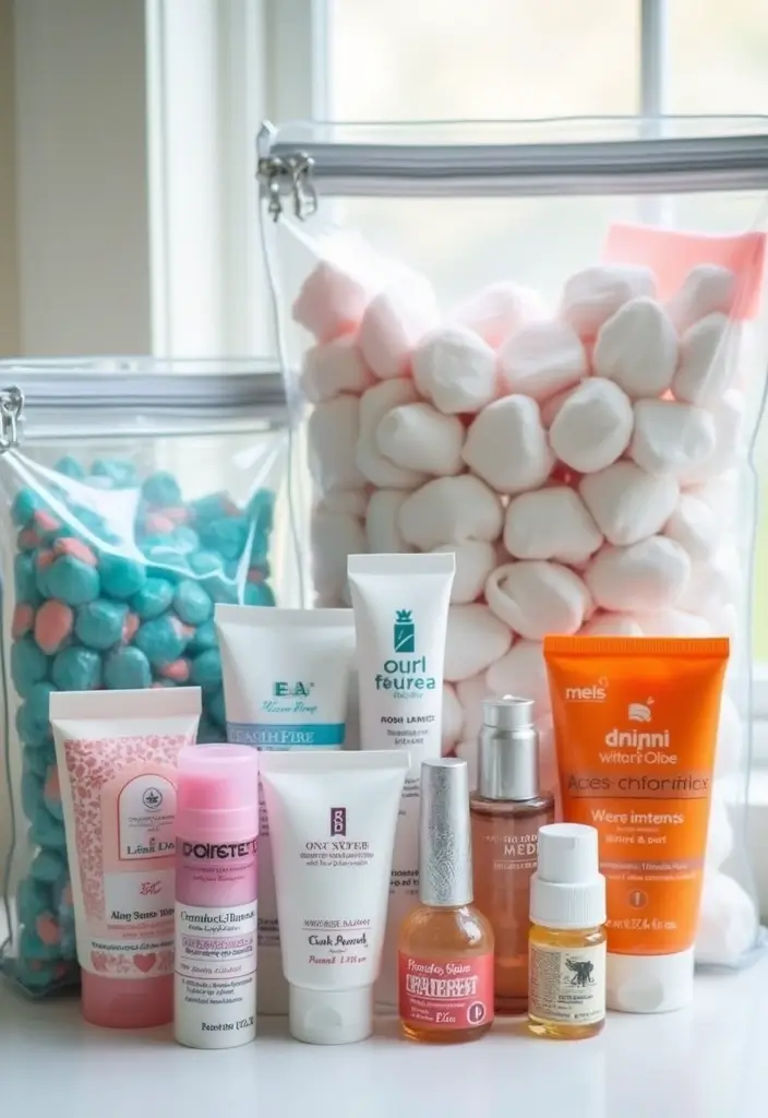 30 Medicine Storage Ideas for Safe and Stylish Home Organization 25. Clear Storage Bags