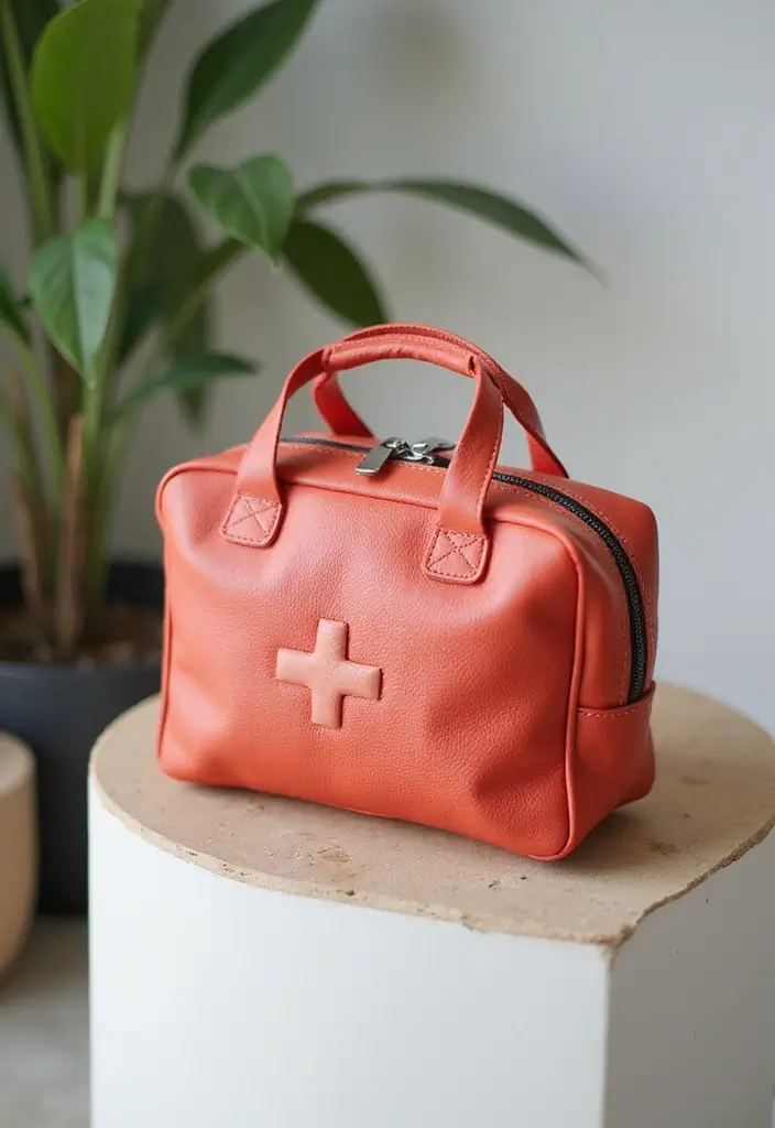 30 Medicine Storage Ideas for Safe and Stylish Home Organization 28. Stylish First Aid Kits