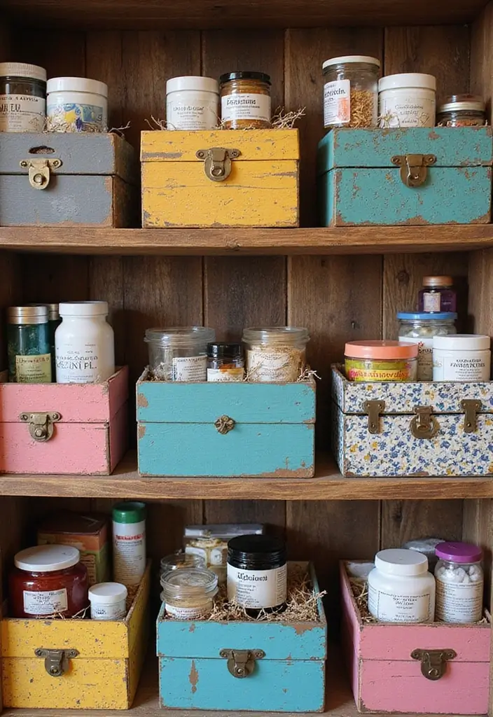 30 Medicine Storage Ideas for Safe and Stylish Home Organization 7. Upcycled Shoe Boxes