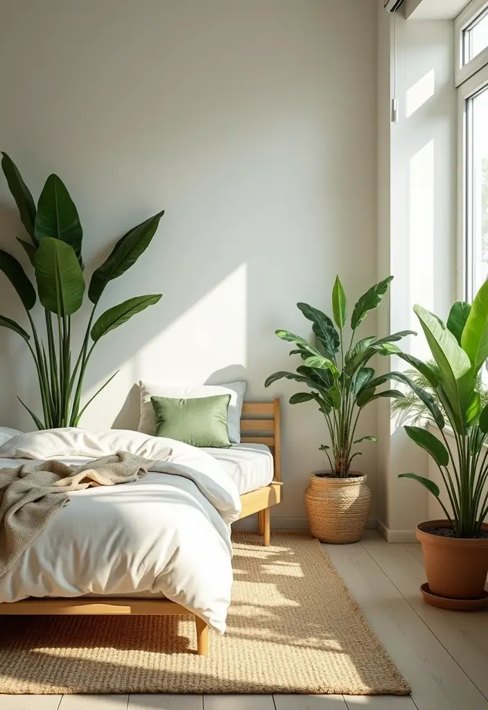 30+ Modern Bedroom Ideas You’ll Want to Copy Instantly 1 30+ Modern Bedroom Ideas You’ll Want to Copy Instantly - 1. Biophilic Design