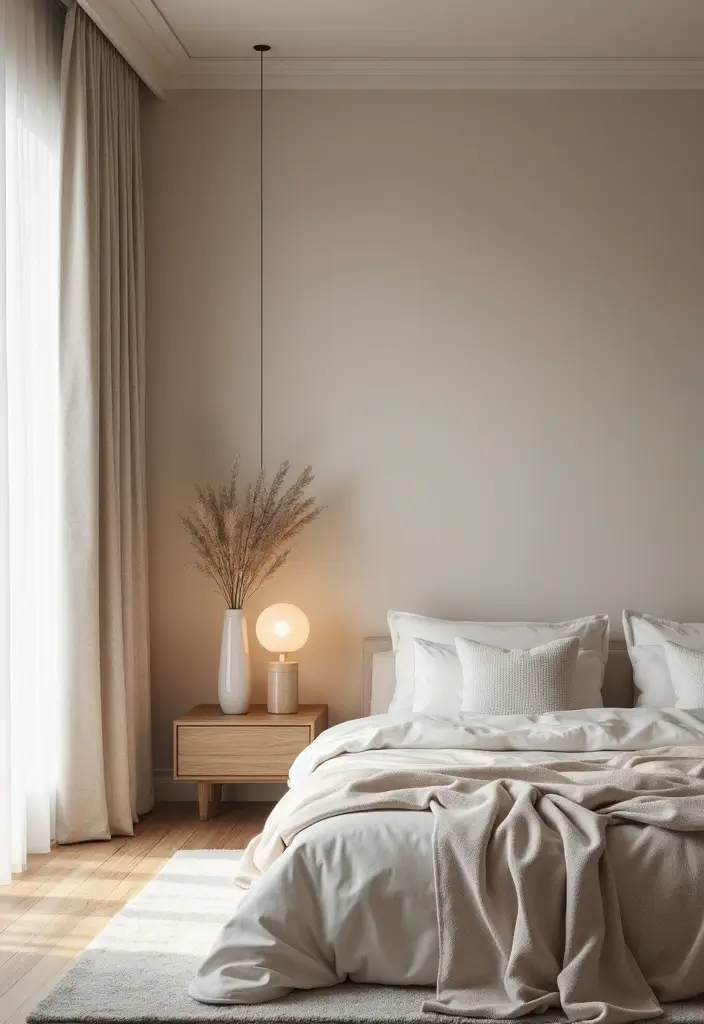 30+ Modern Bedroom Ideas You’ll Want to Copy Instantly 50 30+ Modern Bedroom Ideas You’ll Want to Copy Instantly - 8. Neutral and Monochromatic Schemes