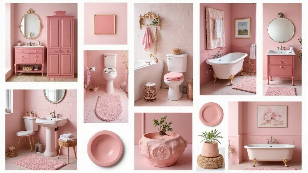 30+ Pink Bathroom Ideas That Are Playful Yet Chic