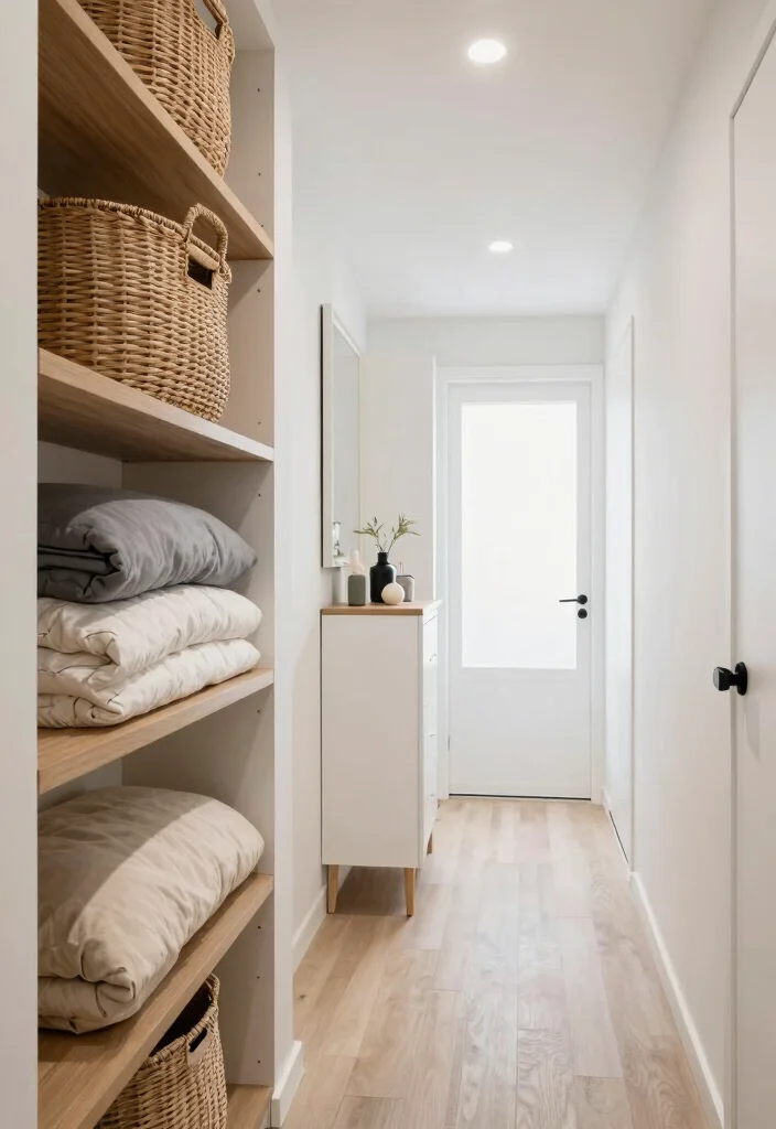 10 Comforter Storage Ideas for Small Homes 7. Hallway Storage Solutions 0