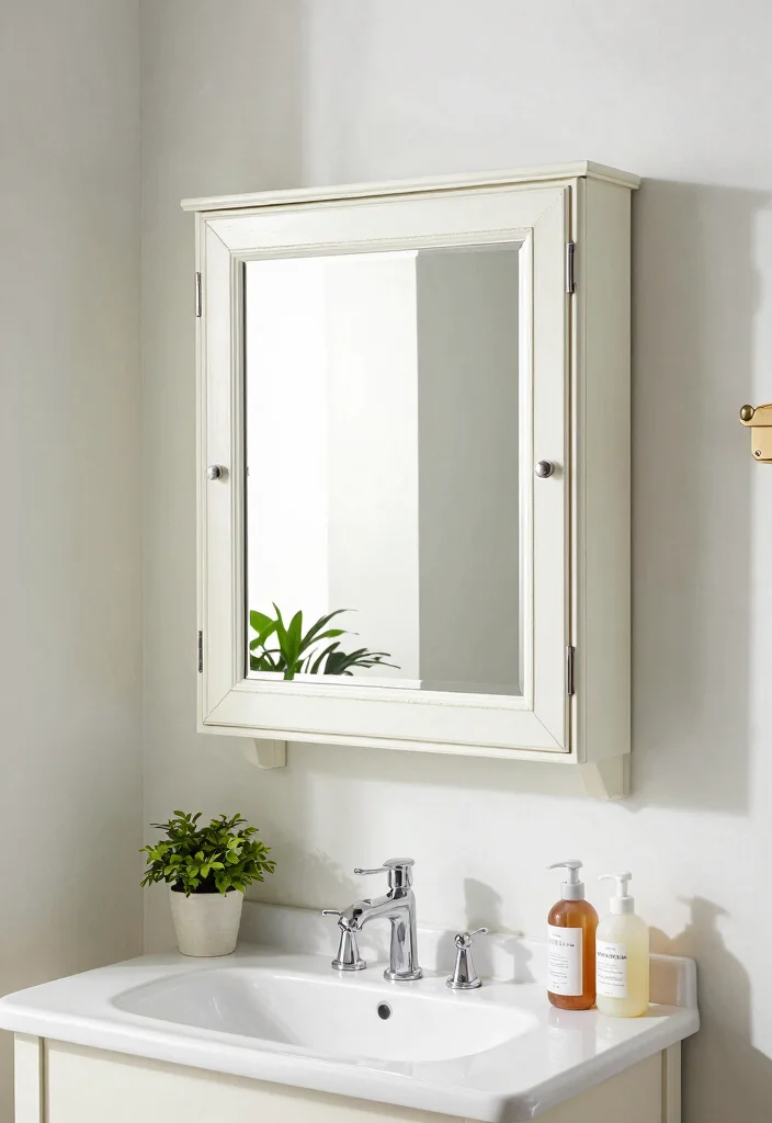 10 Mirror Bathroom Ideas to Reflect Light 5. Mirrored Cabinets 0